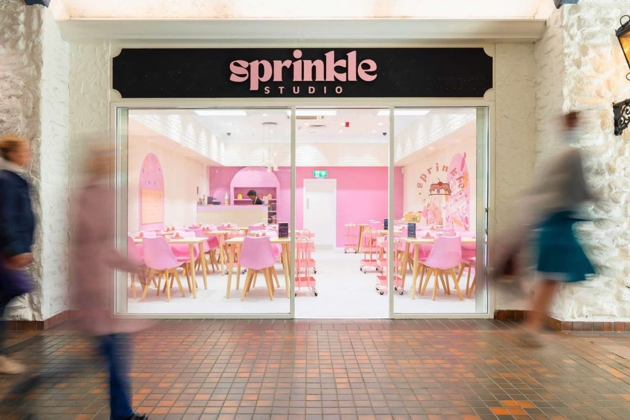 Sprinkle Studio fascia sign